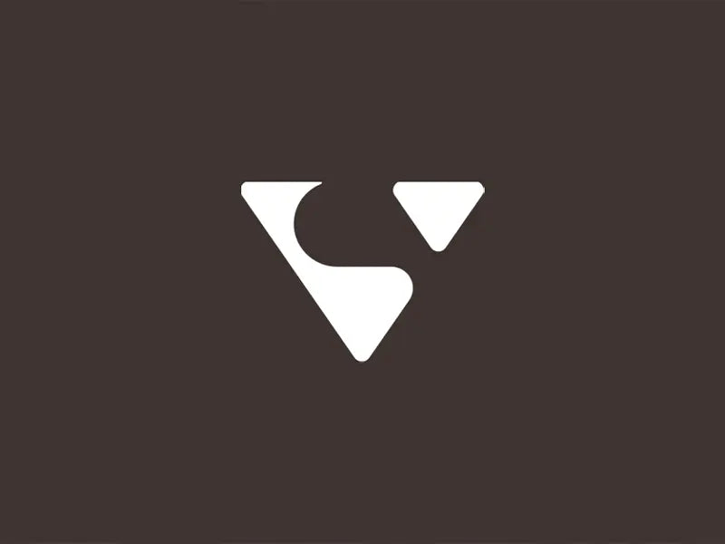 Minimalistisches LONEVILE Signet auf charakteristischem Braunton des Corporate Designs.