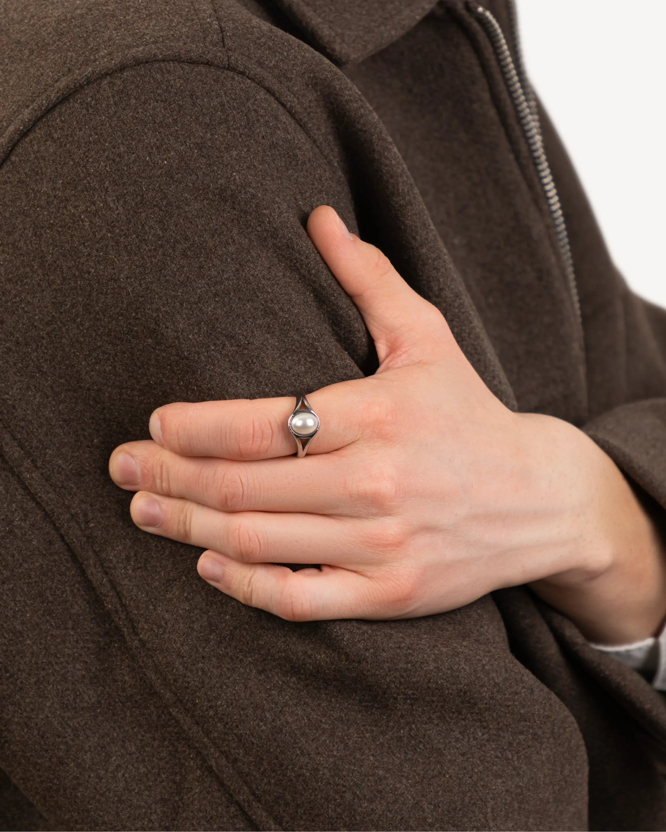 Éclat Cachet – Siegelring in Silber
